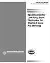 Picture of A5.5/A5.5M:2006 SPECIFICATION FOR LOW - ALLOY STEEL ELECTRODES FOR SHIELDED METAL ARC WELDING (HISTORICAL)