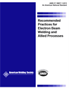 Picture of C7.1M/C7.1:2013 RECOMMENDED PRACTICES FOR ELECTRON BEAM WELDING AND ALLIED PROCESSES (HISTORICAL)