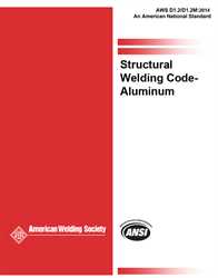 Picture of D1.2/D1.2M:2014 STRUCTURAL WELDING CODE -ALUMINUM (HISTORICAL)