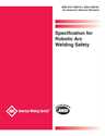 Picture of D16.1M/D16.1:2004 (R2016) SPECIFICATION FOR ROBOTIC ARC WELDING SAFETY (HISTORICAL)