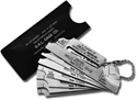 Picture of 7 PIECE FILLET WELD GAUGE #8 - METRIC
