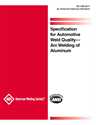 Picture of D8.14M:2017 SPECIFICATION FOR AUTOMOTIVE WELD QUALITY  ARC WELDING OF ALUMINUM (HISTORICAL)