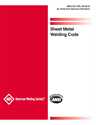 Picture of D9.1/D9.1M:2018 SHEET METAL WELDING CODE (HISTORICAL)