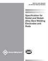 Picture of A5.14/A5.14M:2024 - SPECIFICATION FOR NICKEL AND NICKEL-ALLOY BARE WELDING ELECTRODES AND RODS (HISTORICAL)