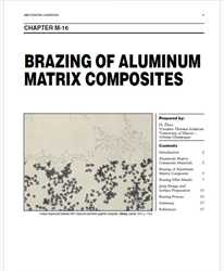 Picture of BHCM16 - BRAZING OF ALUMINUM MATRIX COMPOSITES