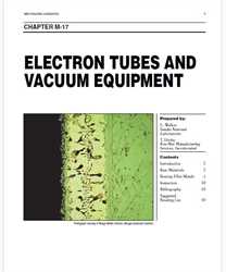 Picture of BHCM17 - ELECTRON TUBES AND VACUUM EQUIPMENT