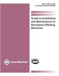 Picture of J1.2M/J1.2:2026 - GUIDE TO INSTALLATION AND MAINTENANCE OF RESISTANCE WELDING MACHINES