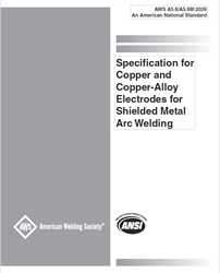 Picture of A5.6/A5.6M:2026 - SPECIFICATION FOR COPPER AND COPPER-ALLOY ELECTRODES FOR SHIELDED METAL ARC WELDING
